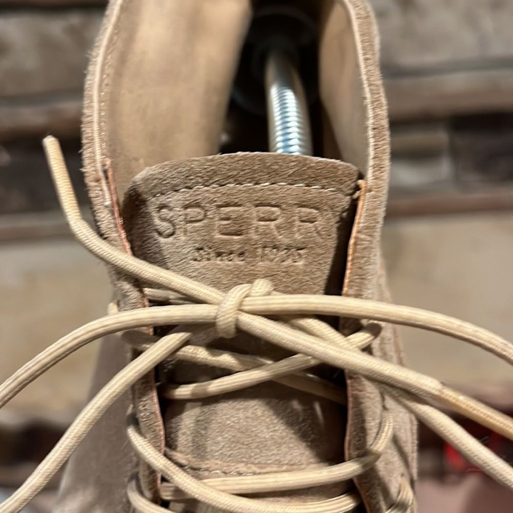 Sperry Tan Suede Lace Up Chukka Boot - image 3